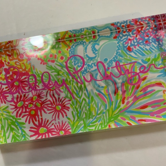 Lilly Pulitzer Colorful Acrylic Store Display Plaque Multicolor Vintage #52 - Picture 6 of 7